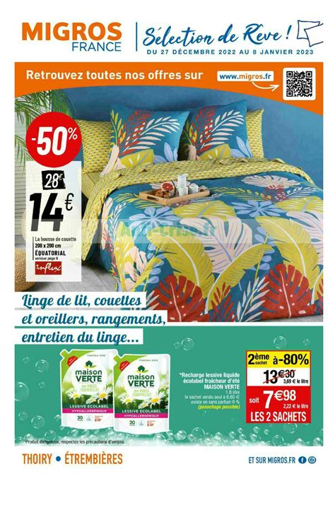 migros catalogue en ligne.